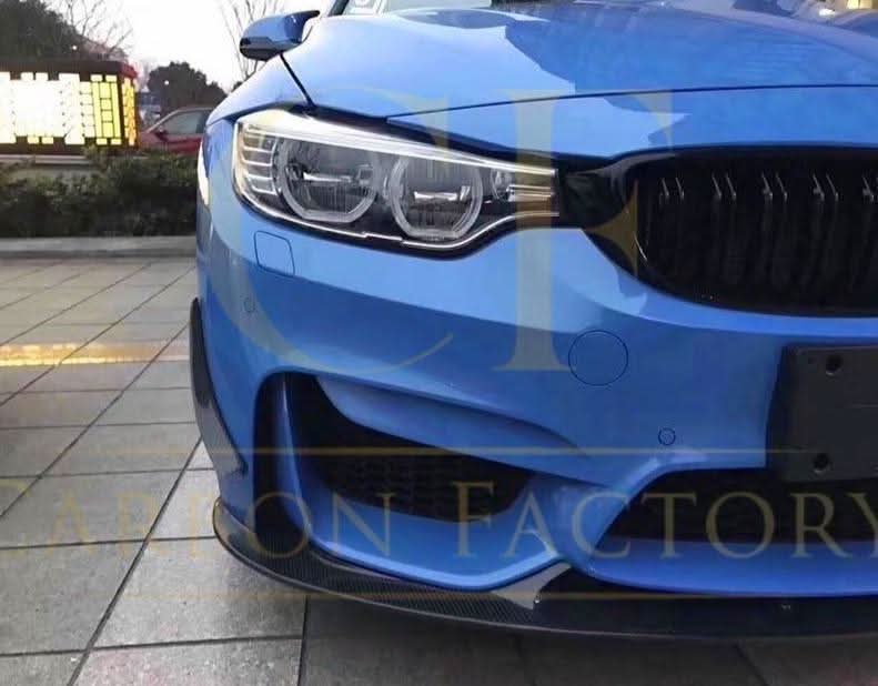 F80 F82 F83 Carbon Fibre Front Splitter CuzRace-CFSP-F80-01