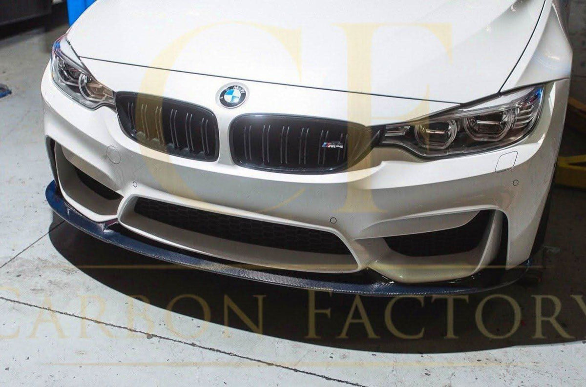 F80 F82 F83 Carbon Fibre Front Splitter CuzRace-CFSP-F80-01