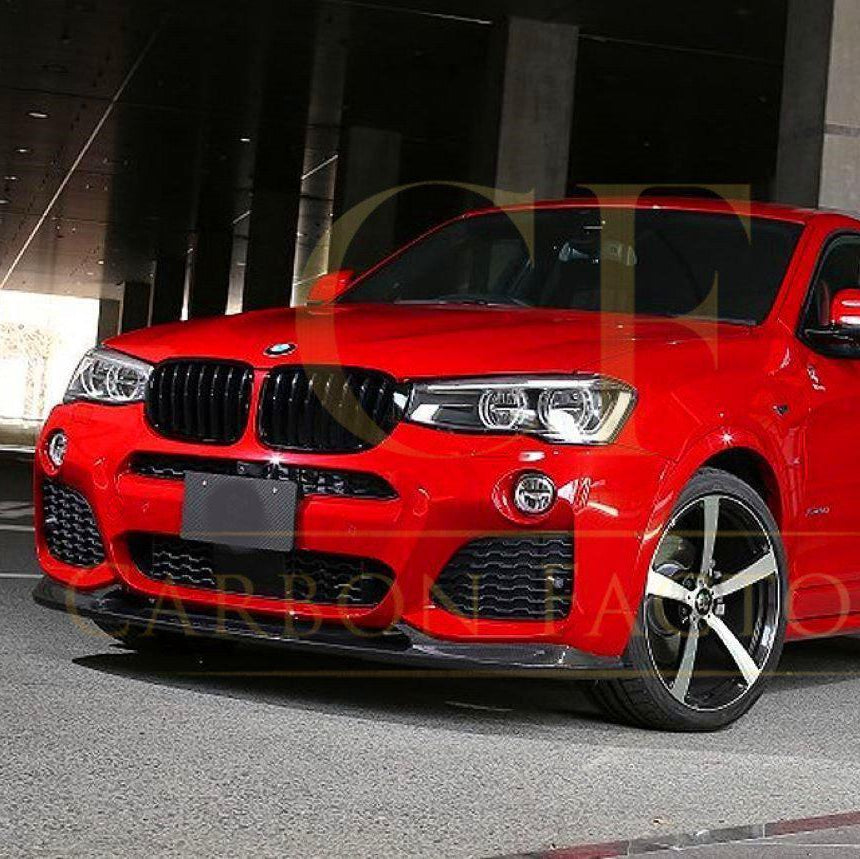 BMW F25 X3 & F26 X4 M Sport 15-18 Carbon Fibre Front Splitter