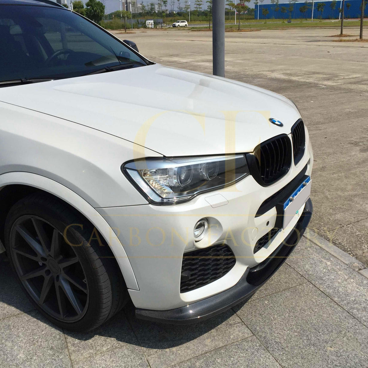 BMW F25 X3 & F26 X4 M Sport 15-18 Carbon Fibre Front Splitter