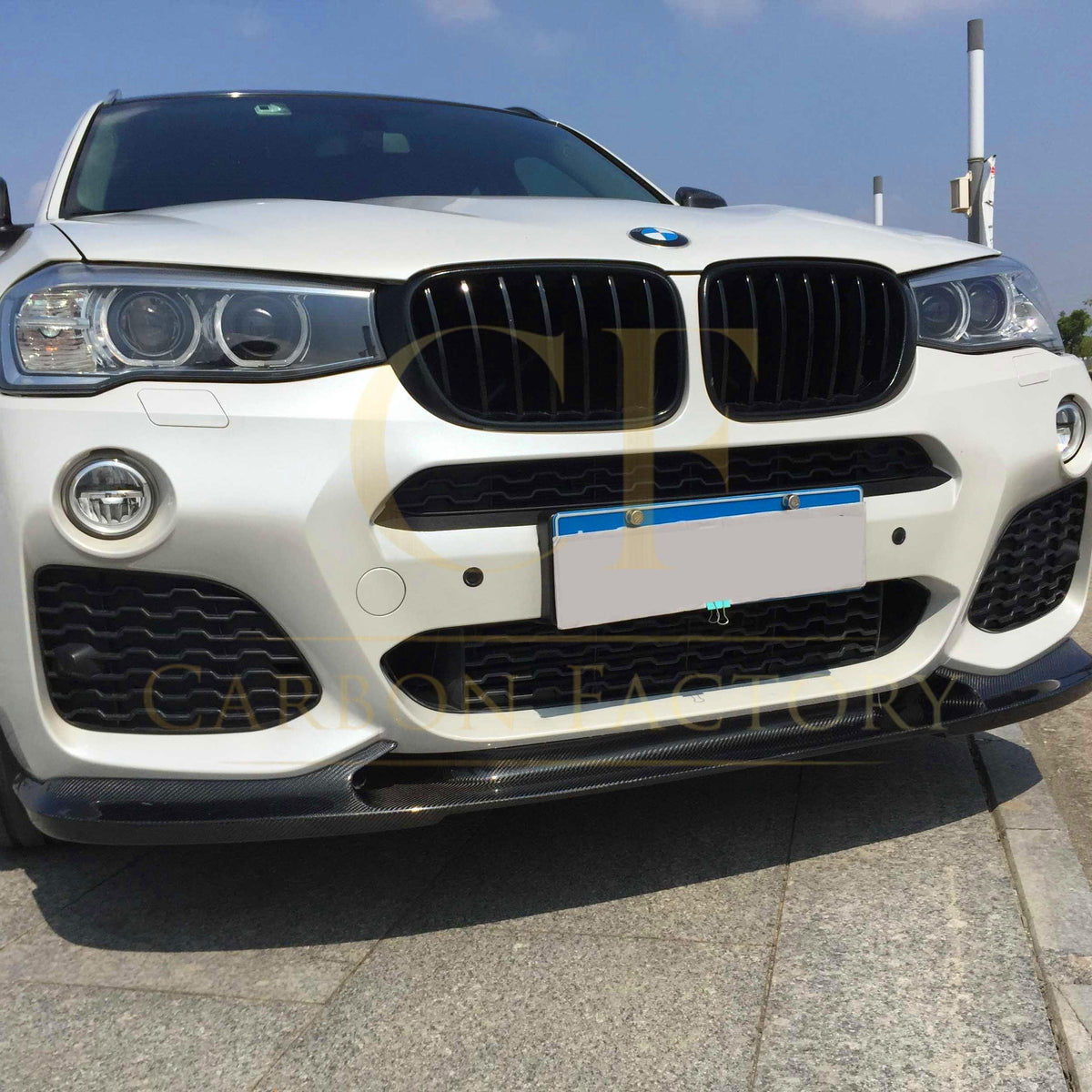 BMW F25 X3 & F26 X4 M Sport 15-18 Carbon Fibre Front Splitter