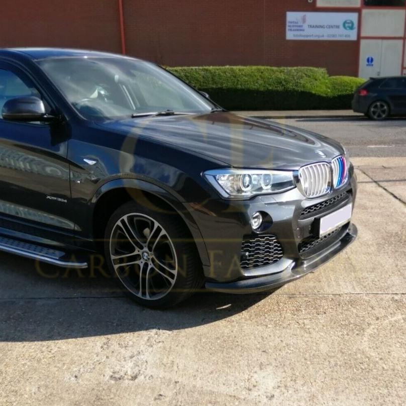 BMW F25 X3 & F26 X4 M Sport 15-18 Carbon Fibre Front Splitter