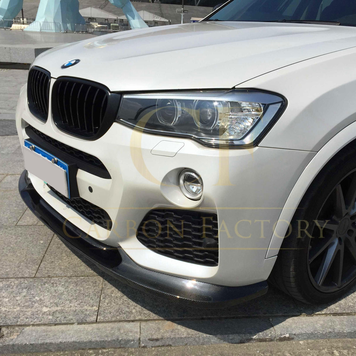 BMW F25 X3 & F26 X4 M Sport 15-18 Carbon Fibre Front Splitter