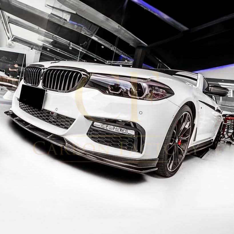 BMW G30 5 Series M Sport (2017-2020) FD-style carbon front splitter