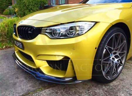 BMW F80 M3 F82 F83 M4 14-20 V Style Carbon Fibre Front Splitter