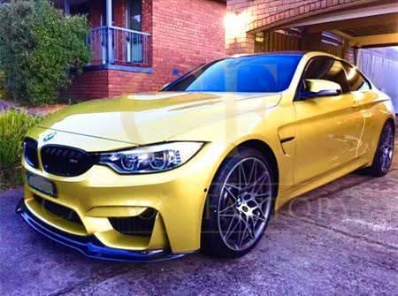 BMW F80 M3 F82 F83 M4 14-20 V Style Carbon Fibre Front Splitter