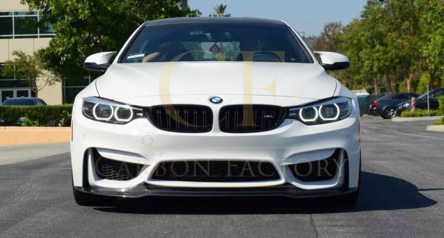BMW F80 M3 F82 F83 M4 14-20 V Style Carbon Fibre Front Splitter