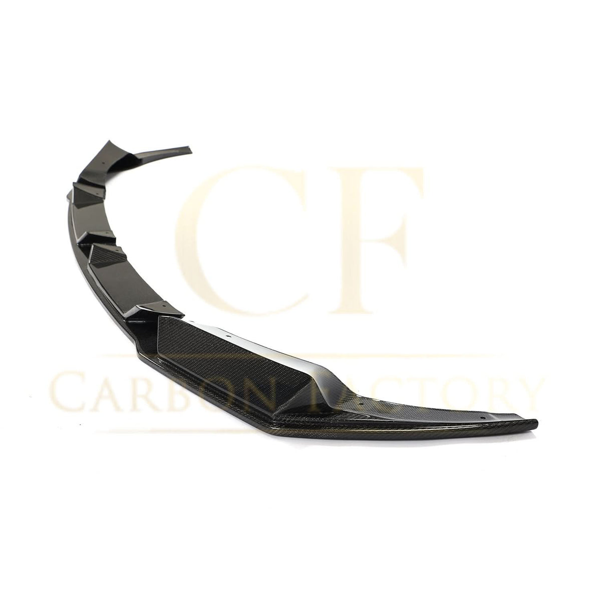 BMW F97 X3M F98 X4M 18-21 V style carbon fibre front splitter