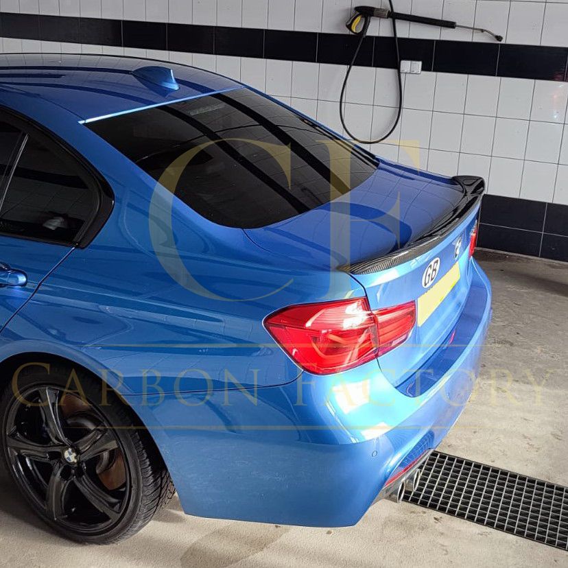 F30 F80 CS Style Pre-Preg Carbon Fibre Boot Spoiler 13-18, Part No. CSR-SP-F30