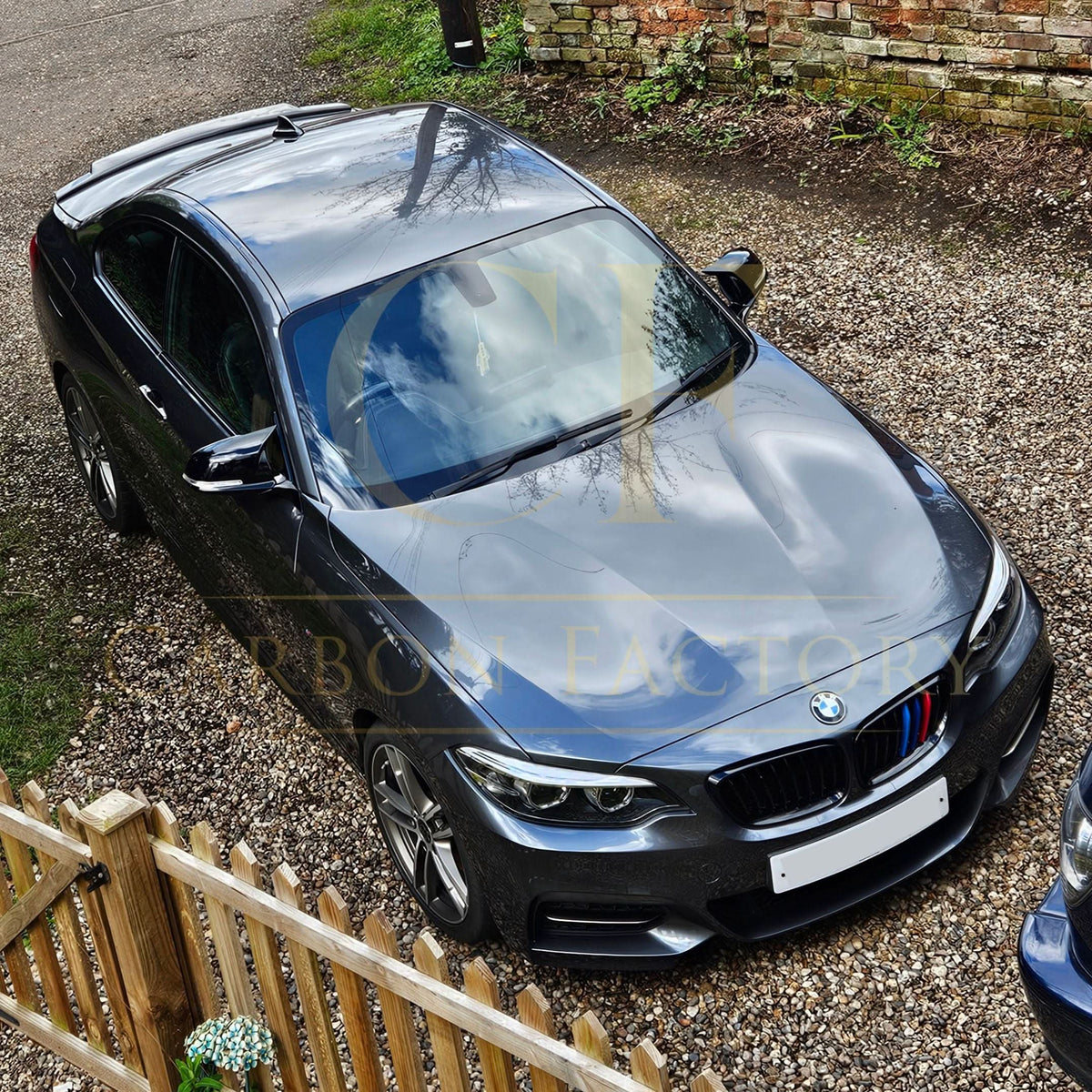 BMW F22 F87 M2 Carbon Fibre Boot Spoiler, 2013-21