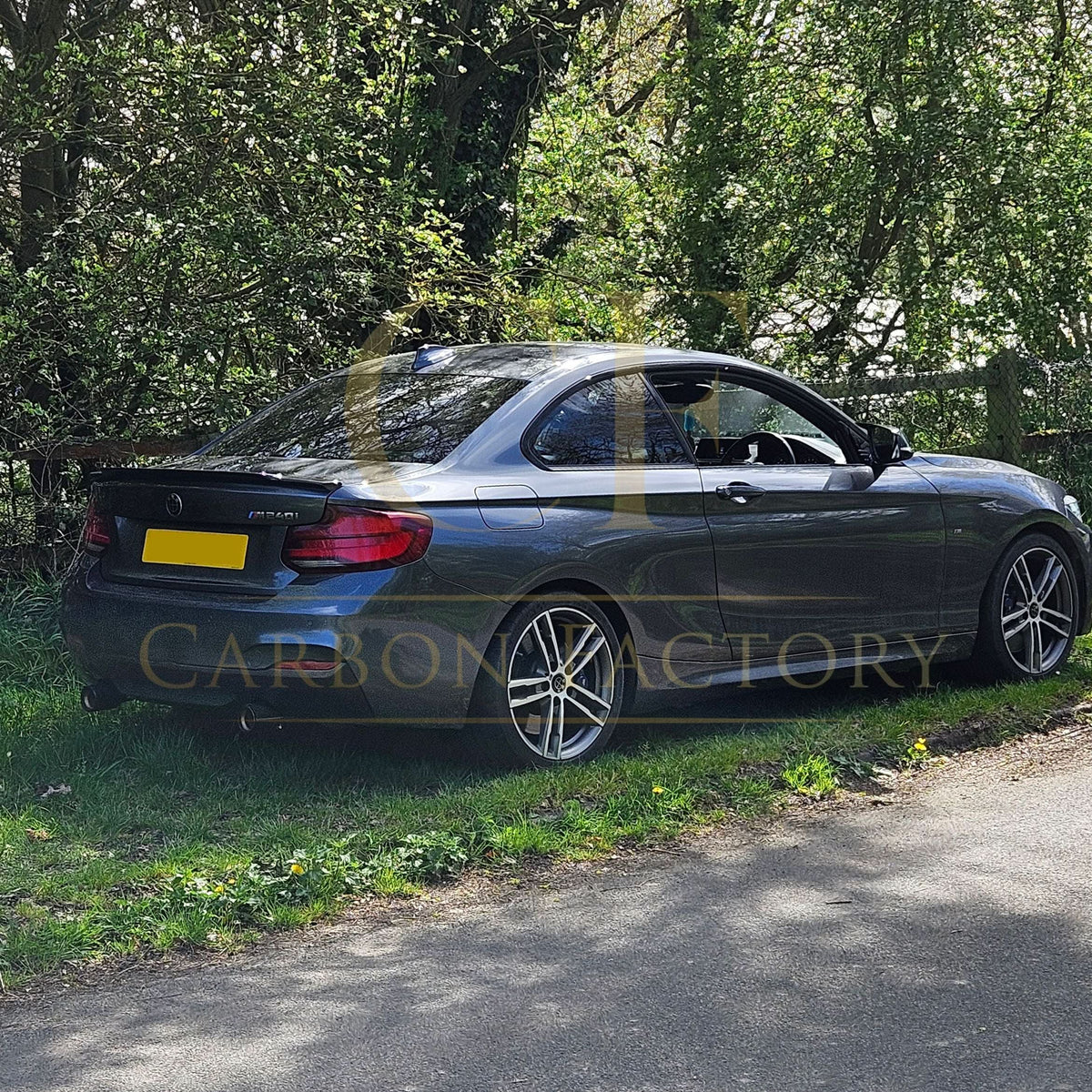 BMW F22 F87 M2 Carbon Fibre Boot Spoiler, 2013-21