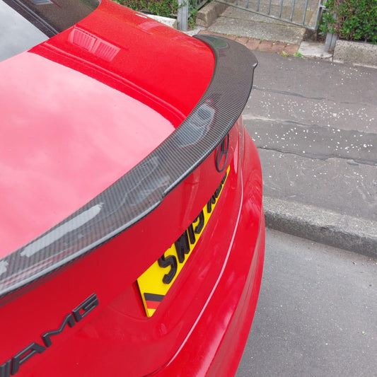 Mercedes W117 CLA 2013-2019 FD Style Carbon Fibre Boot Spoiler
