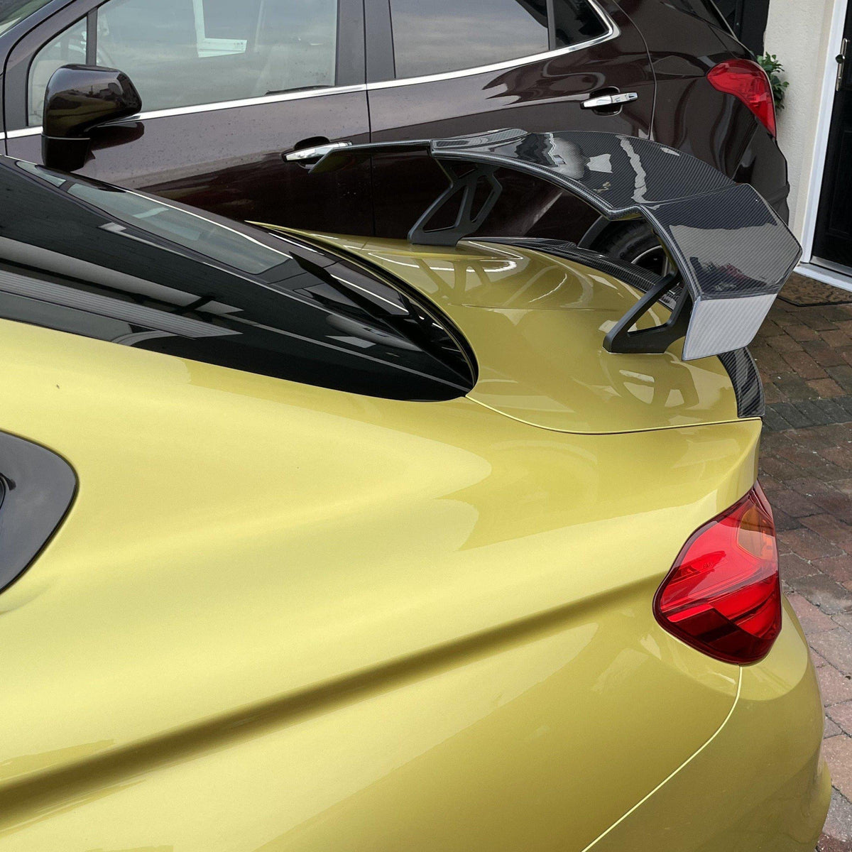 BMW F80 M3 F82 M4 F83 M4 Carbon Fibre GTS V Style Boot Spoiler