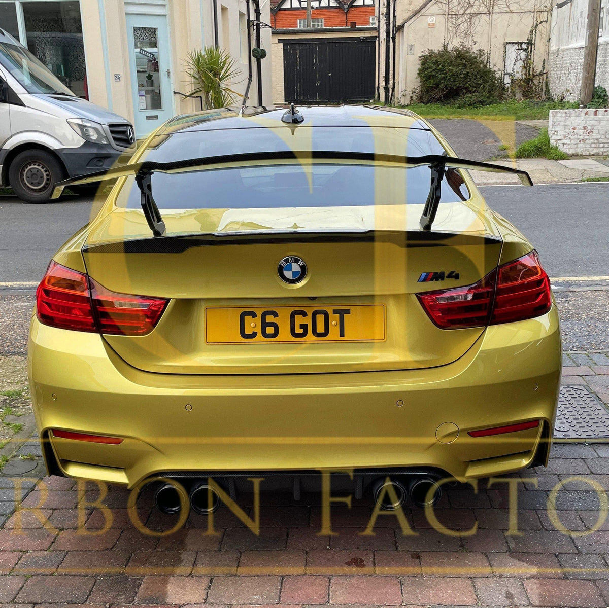 BMW F80 M3 F82 M4 F83 M4 Carbon Fibre GTS V Style Boot Spoiler