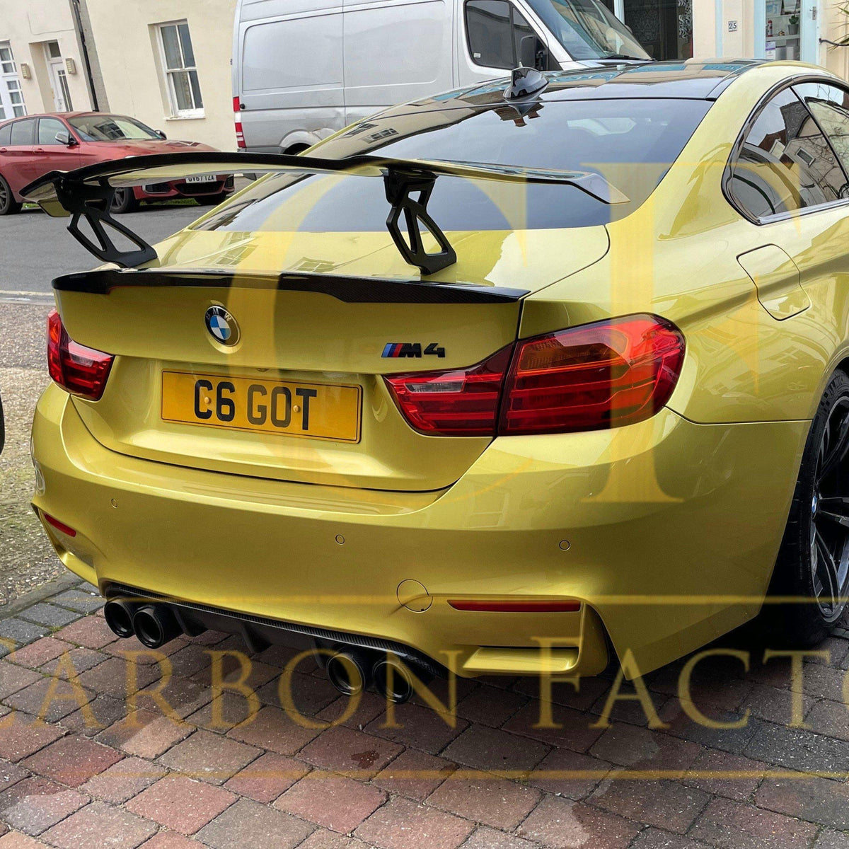 BMW F80 M3 F82 M4 F83 M4 Carbon Fibre GTS V Style Boot Spoiler