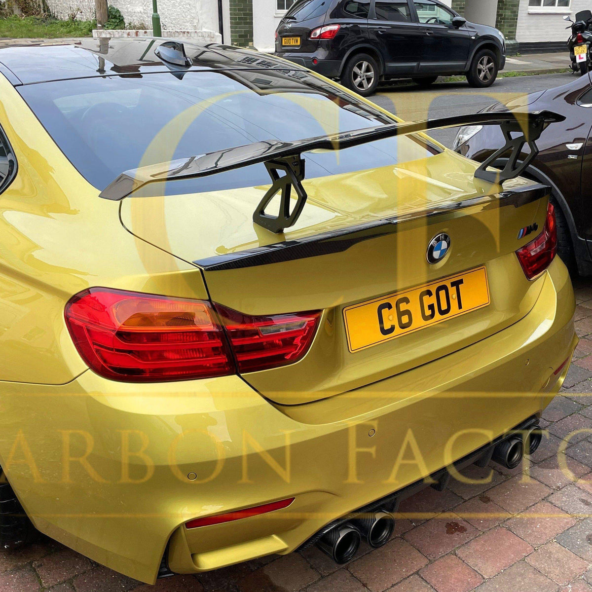 BMW F80 M3 F82 M4 F83 M4 Carbon Fibre GTS V Style Boot Spoiler