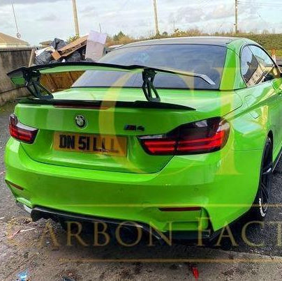 BMW F80 M3 F82 M4 F83 M4 Carbon Fibre GTS V Style Boot Spoiler