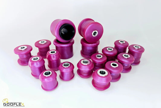 Skoda Octavia MK2 1Z & Superb MK2 Front Rear Suspension Bushes Kit - Godflex Polyurethane