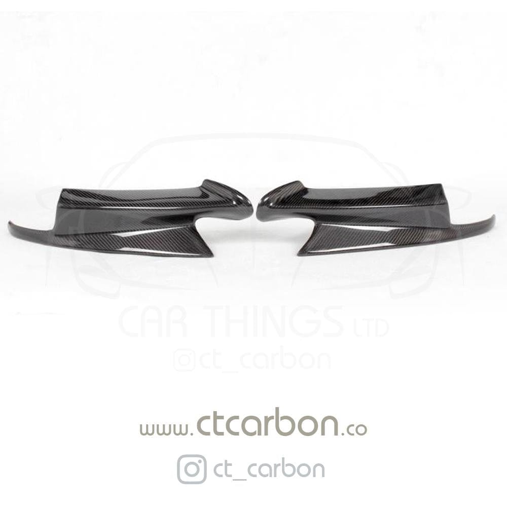 E92 M3 Carbon Front Canard Splitters MP Style - Cuz001