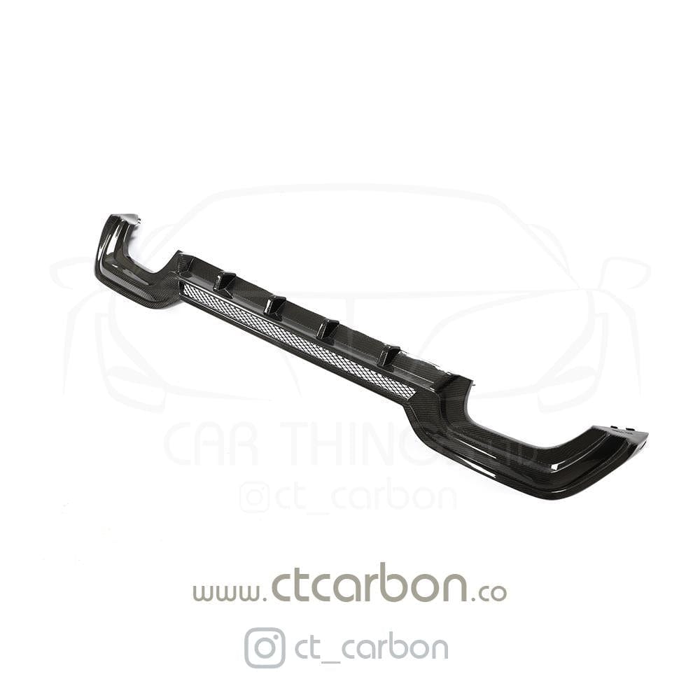 BMW G20 G21 320i 330i M340i Quad Tip Carbon Fibre Diffuser