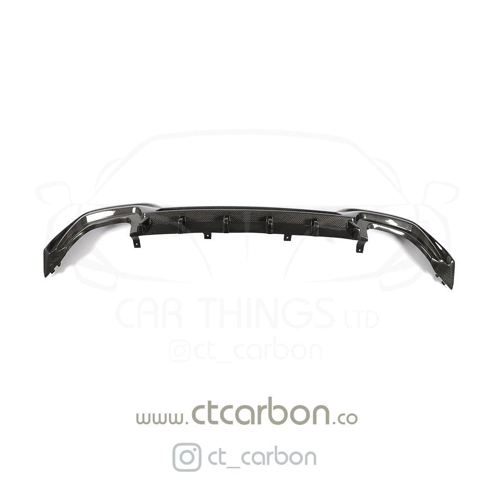 BMW G20 G21 320i 330i M340i Quad Tip Carbon Fibre Diffuser