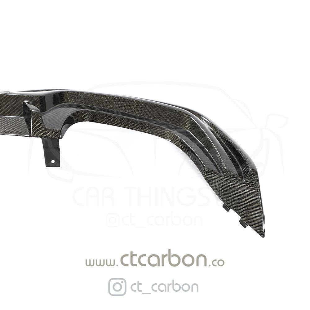 BMW G20 G21 Quad Tip Carbon Fibre Diffuser CT Design