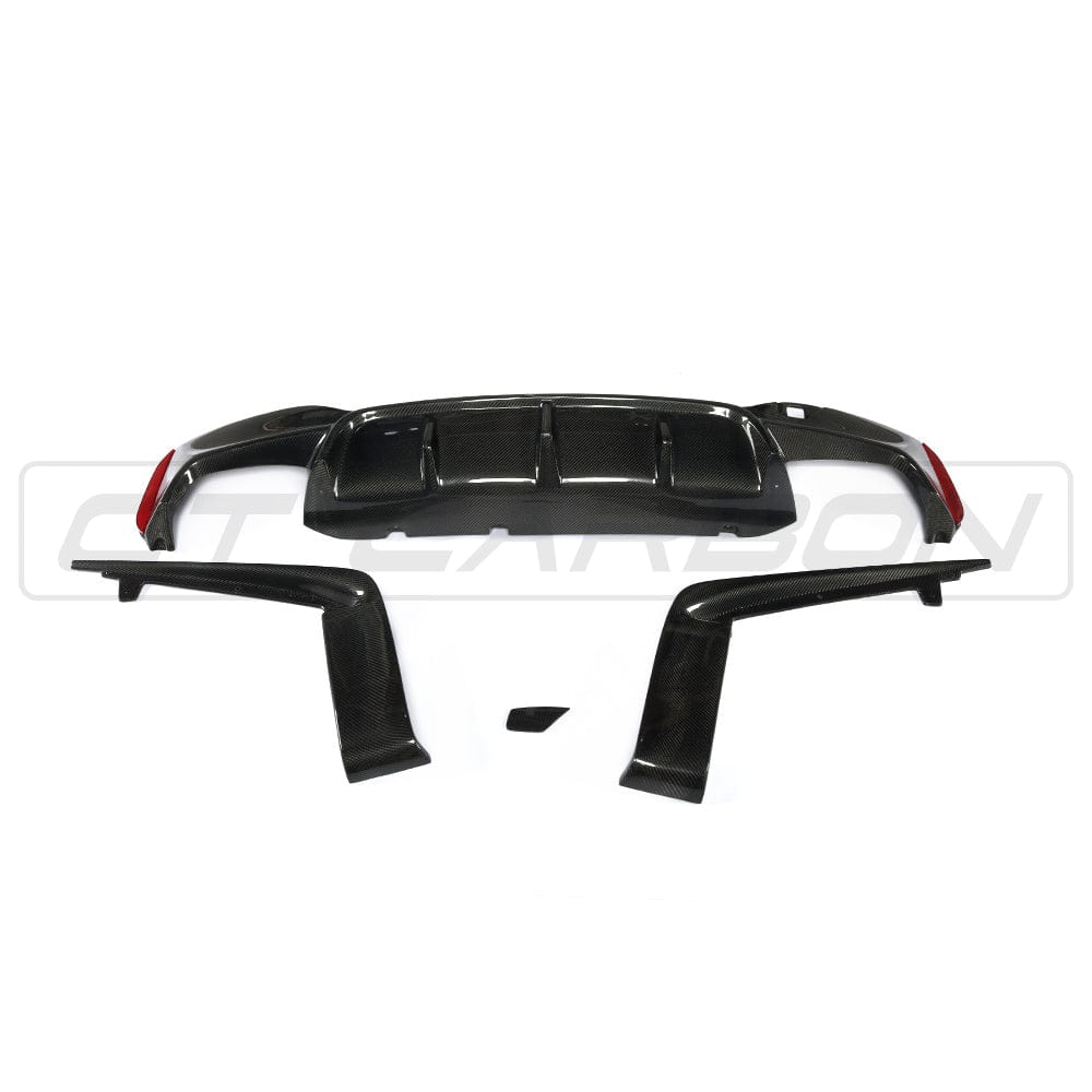 F90 M5 Carbon Fibre Diffuser CT-CF-F90-DIFF - Fast Road or Track Day Fit