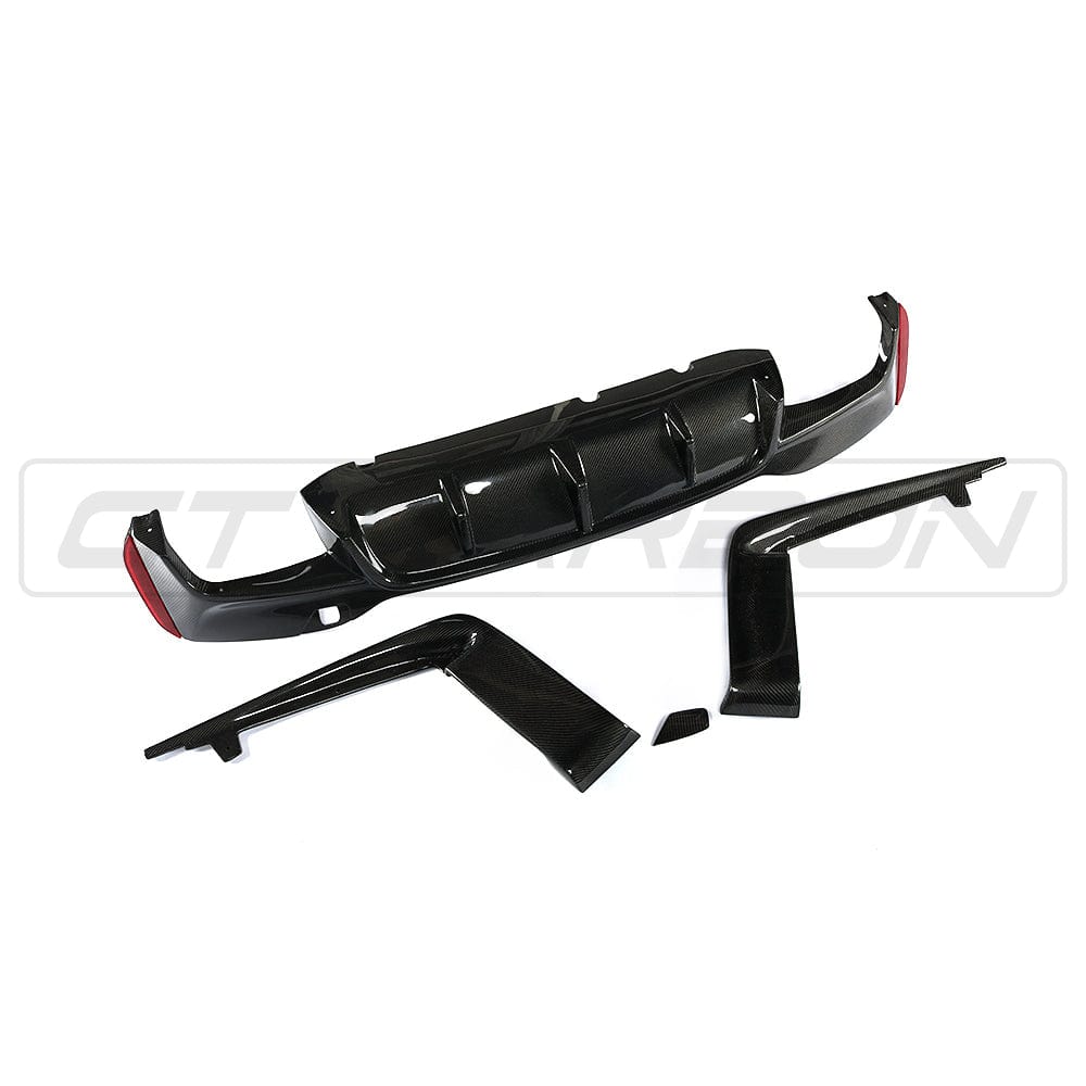 F90 M5 Carbon Fibre Diffuser CT-CF-F90-DIFF - Fast Road or Track Day Fit
