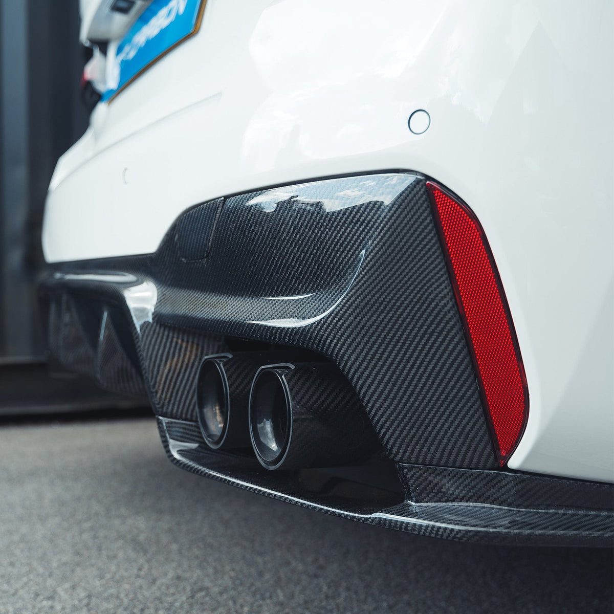 F90 M5 Carbon Fibre Diffuser CT-CF-F90-DIFF - Fast Road or Track Day Fit