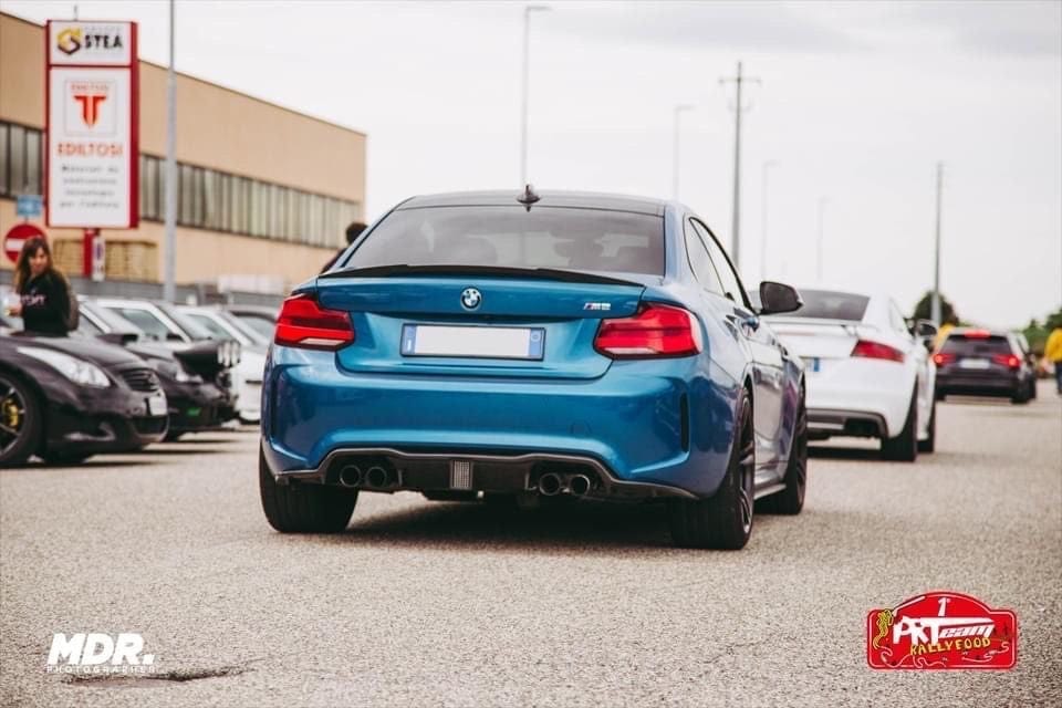 BMW M2 F87 Carbon Fibre K-Style Diffuser
