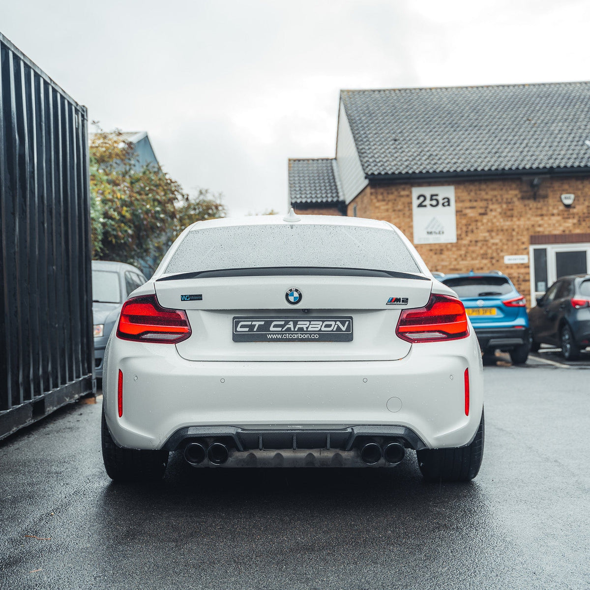 F87 M2 F87 M2C Carbon Fibre Diffuser MP Style CuzRace-DFR-F87