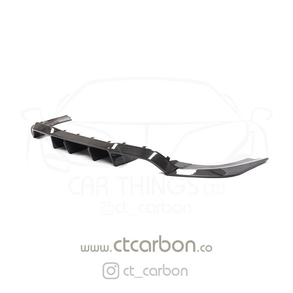 F87 M2 F87 M2 Competition Carbon Fibre V-Style Diffuser CT-CARBON-DIFF-F87
