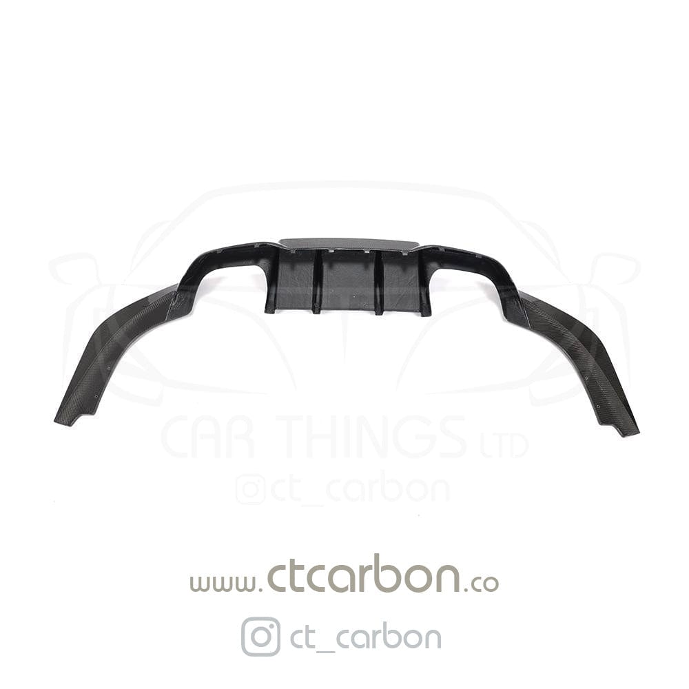 F87 M2 F87 M2 Competition V-Style Carbon Fibre Diffuser CT-CARBON-F87