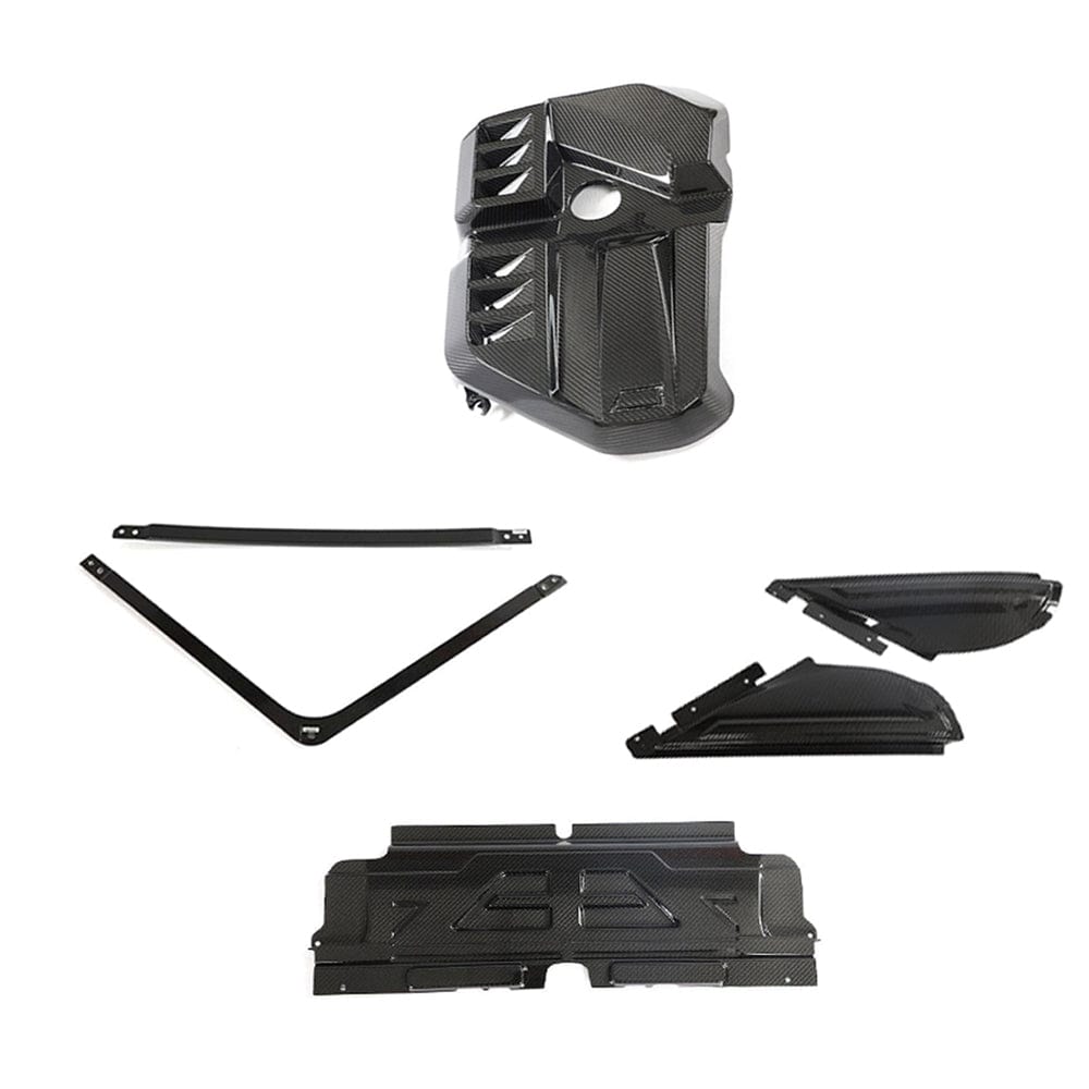 G80 G81 G82 G83 M2 M3 M4 Carbon Fibre Engine Bay Dress Up Kit CT Carbon - G8X