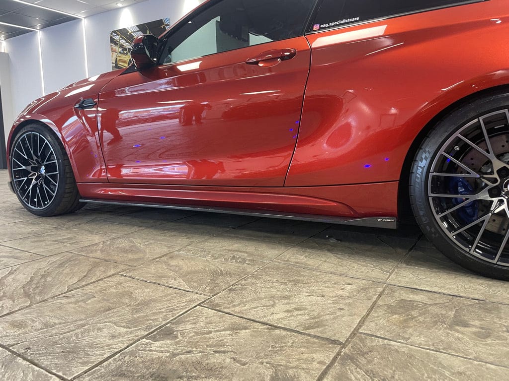 BMW F87 M2 (2016-2018) carbon fibre body kit - splitter, side skirts, diffuser, spoiler
