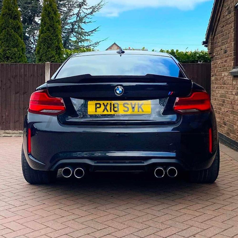 BMW F87 M2 (2016-2018) carbon fibre body kit - splitter, side skirts, diffuser, spoiler