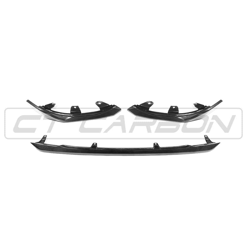 G42 2 Series Carbon Fibre Full Kit V Style MP Splitter Side Skirts Diffuser Spoiler CUZ-G42-VKIT