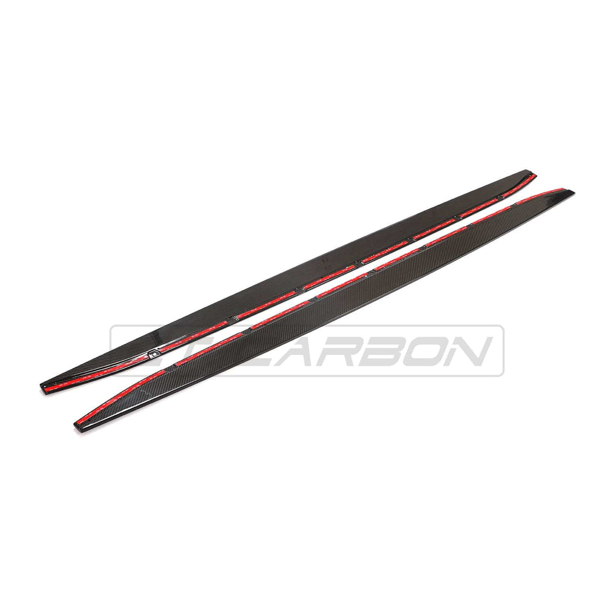 BMW G80 G81 M3 Carbon Fibre Side Skirt Extensions CT Design Part No. CT-G80-SKIRT-EXT