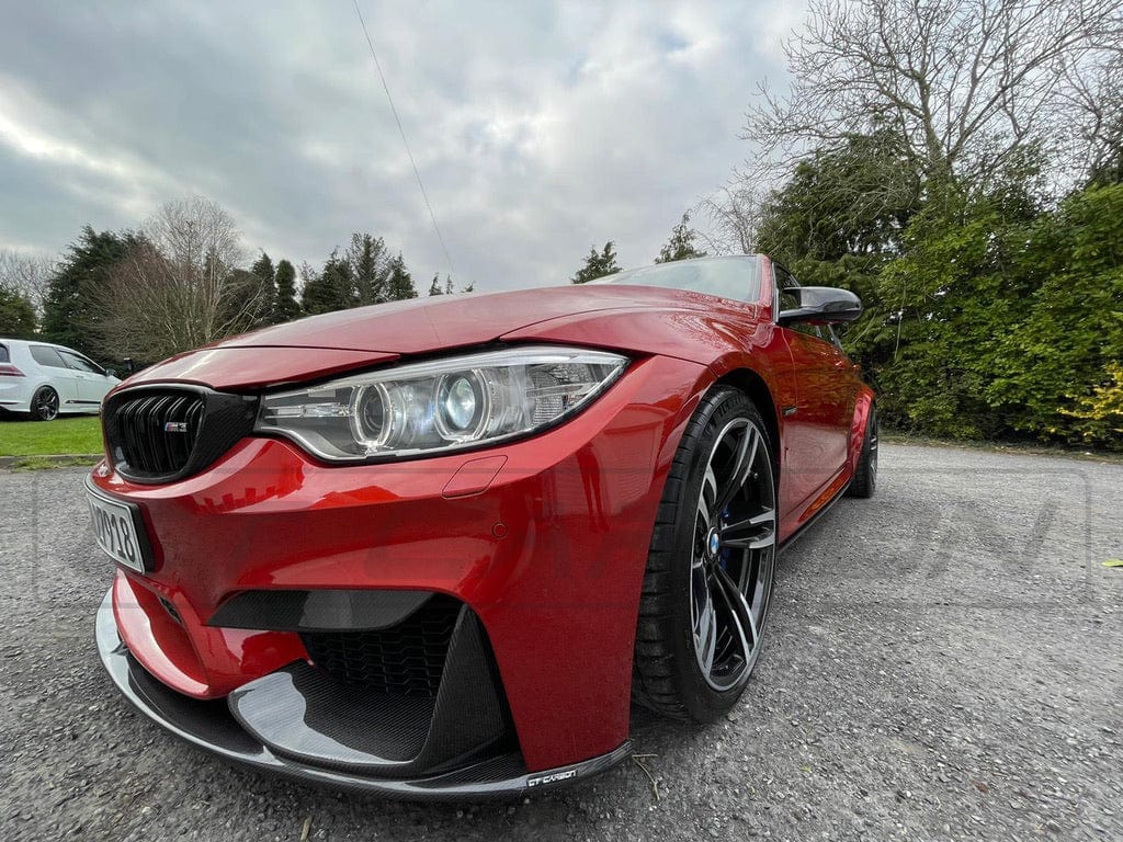 BMW M4 F82 MP-style full carbon fibre kit, front splitter, side skirts, diffuser, V spoiler