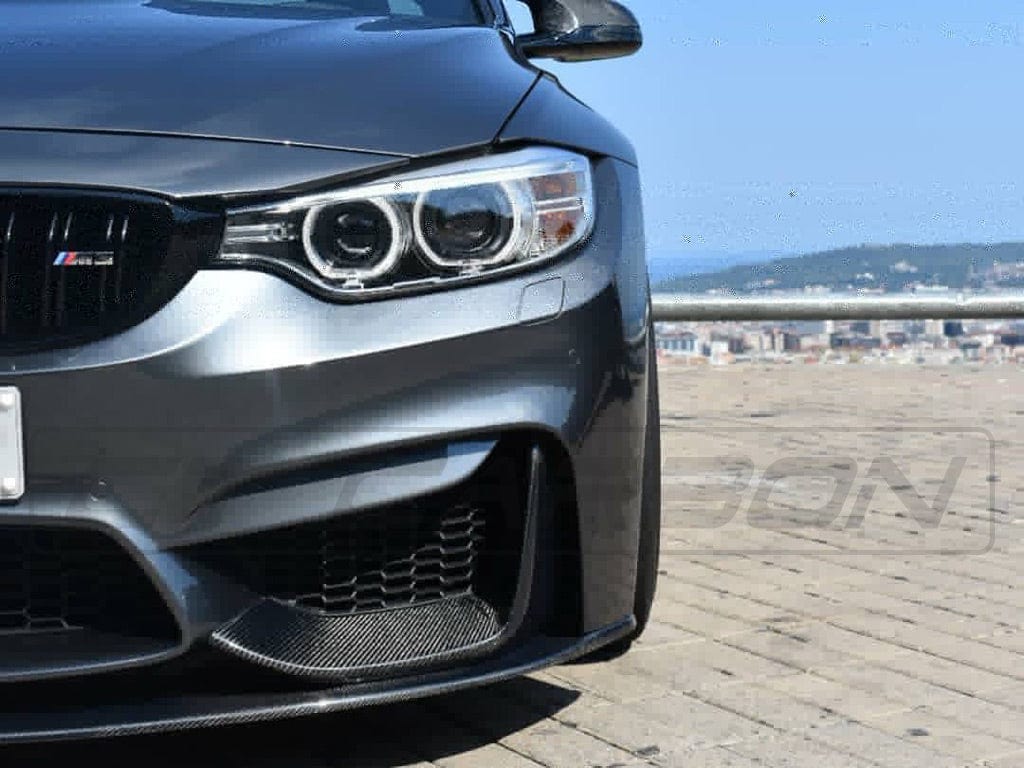 BMW M4 F82 MP-style full carbon fibre kit, front splitter, side skirts, diffuser, V spoiler
