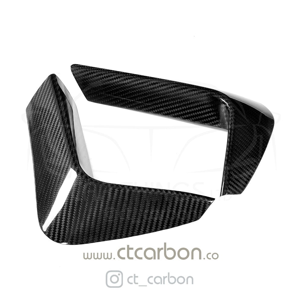 F80 F82 F83 BMW M3 M4 Rear Carbon Fibre Bumper Canards CT-CANARD-F80