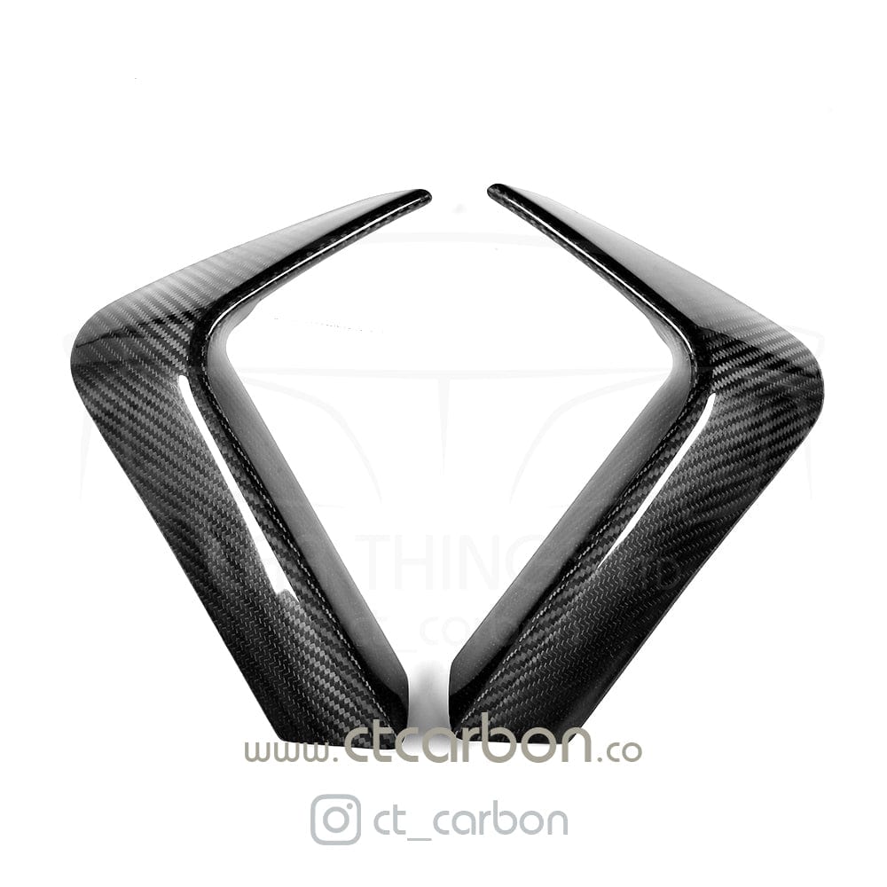 F80 F82 F83 BMW M3 M4 Rear Carbon Fibre Bumper Canards
