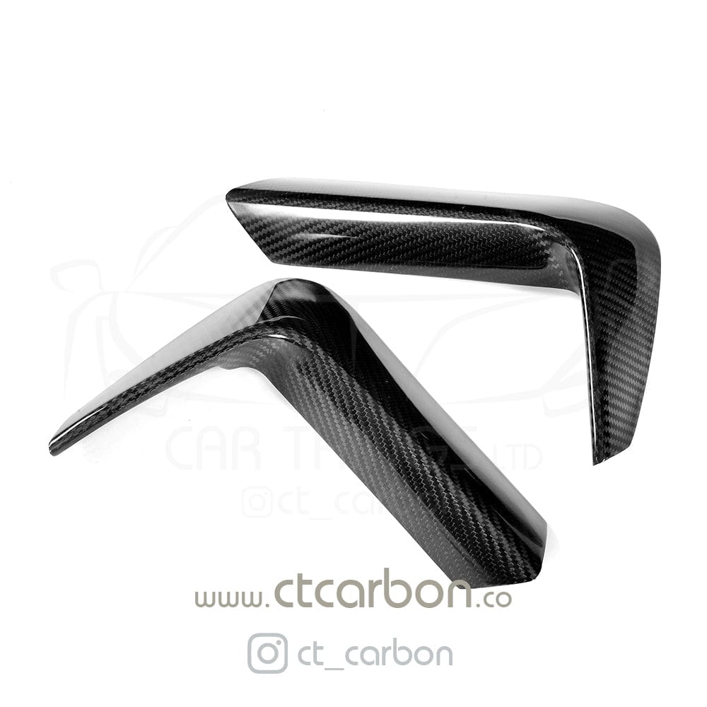 F80 F82 F83 BMW M3 M4 Rear Carbon Bumper Canards CT-CANARD-F80