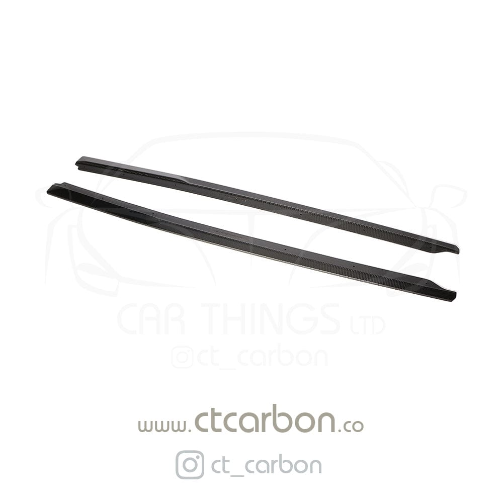 Audi R8 V10 Gen 2 (2015-2019) CT Carbon Side Skirts, Part No. CT-R8-V10-G2-SKIRT