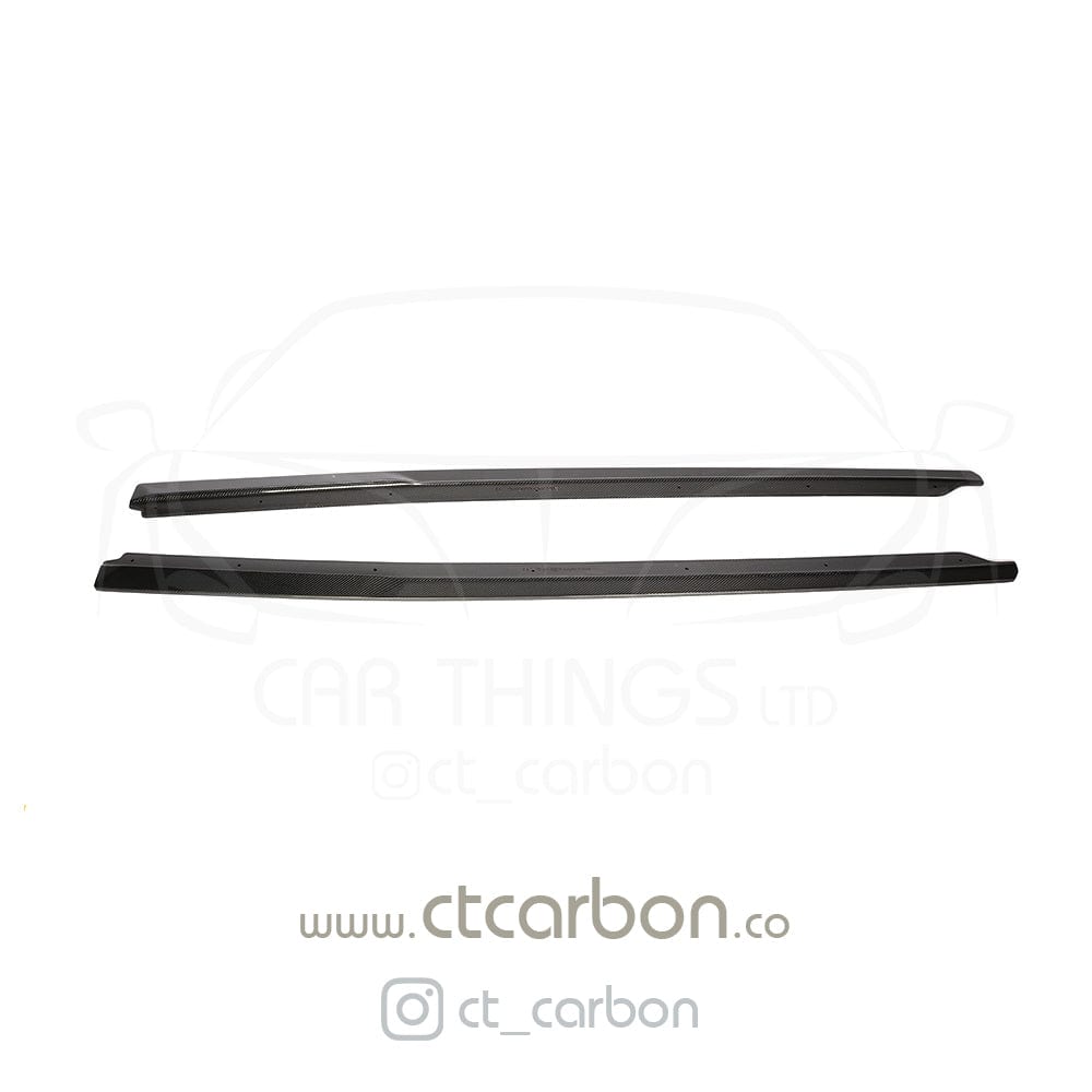 Audi R8 V10 Gen 2 (2015-2019) CT Carbon Side Skirts, Part No. CT-R8-V10-G2-SKIRT