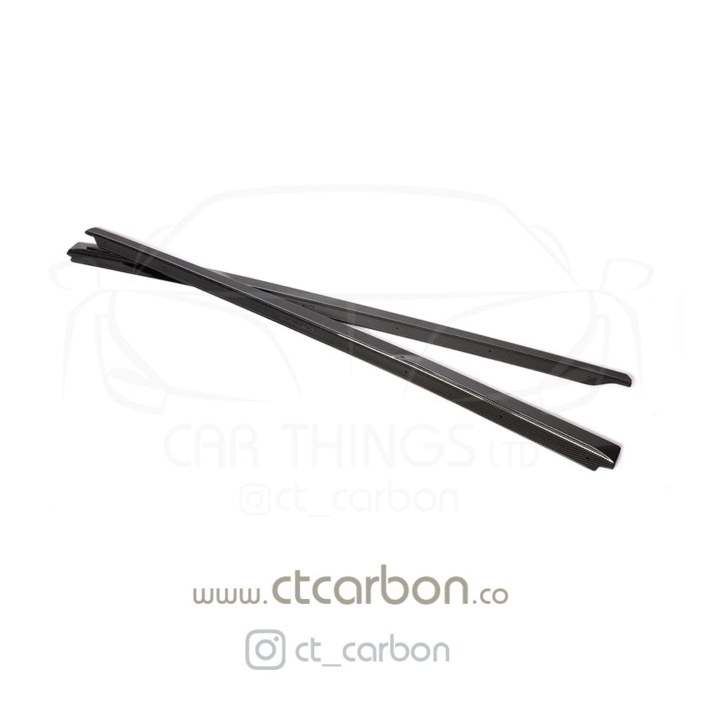 Audi R8 V10 Gen 2 (2015-2019) CT Carbon Side Skirts, Part No. CT-R8-V10-G2-SKIRT
