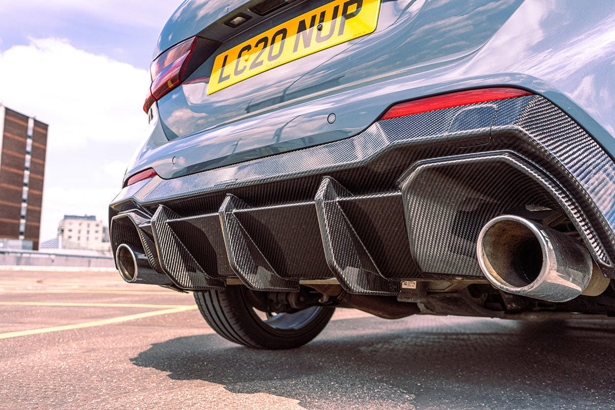 F40 BMW 1 Series Carbon Fibre Diffuser CT Design - Stage 1 Fast Road, Show Car
