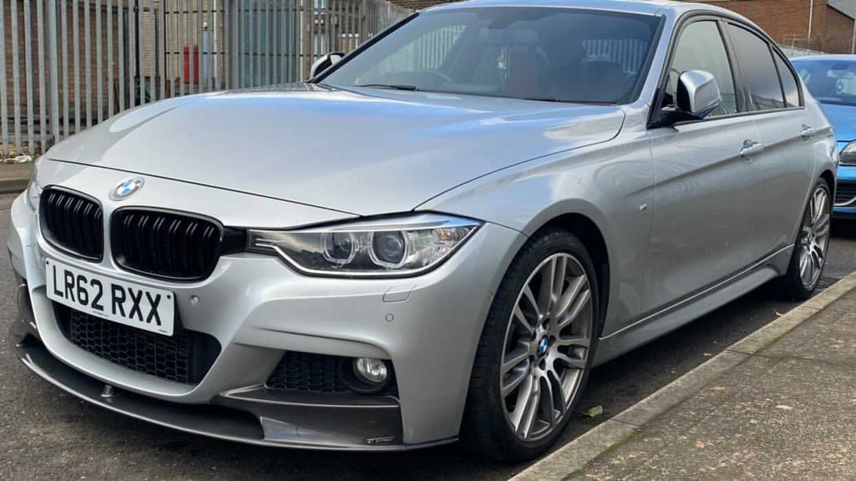 BMW F30 F31 M Sport Carbon Fibre Splitter MP Style