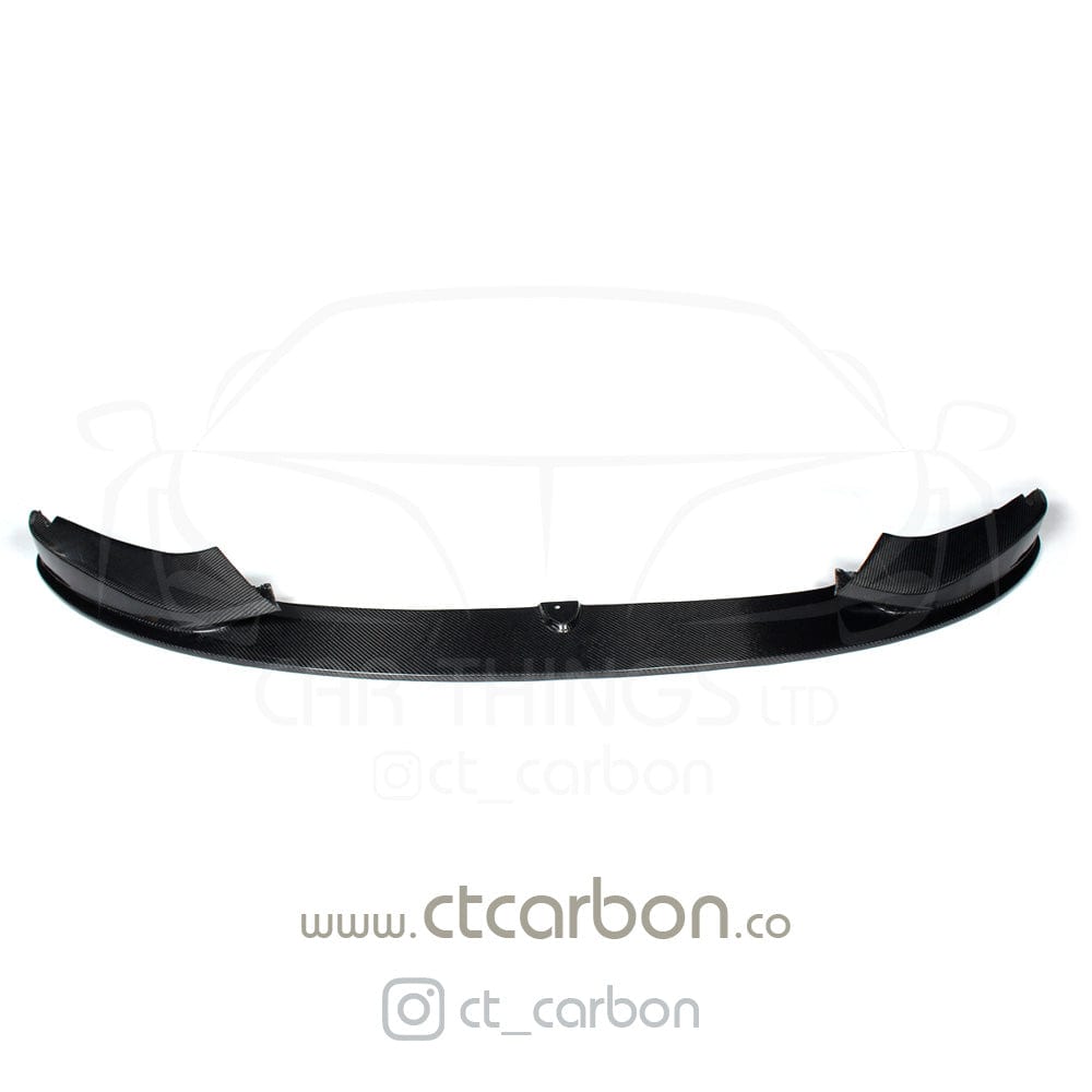 F32 F33 F36 4 Series MP-Style Carbon Fibre Front Splitter - CUZ-CF-F32SP