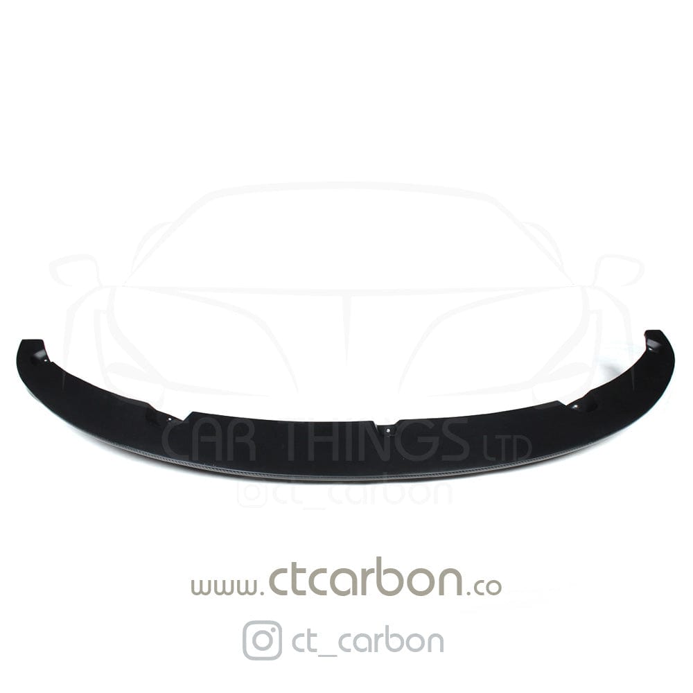 F32 F33 F36 4 Series MP-Style Carbon Fibre Front Splitter - CUZ-CF-F32SP